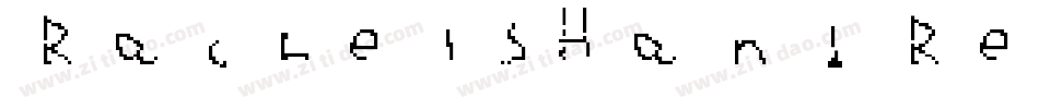 RachelsHand Regular字体转换
